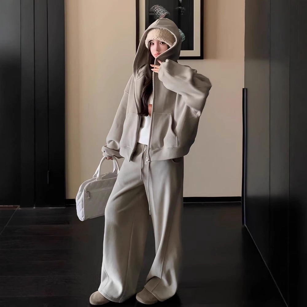 Cotton American Retro Women's Sportswear Set