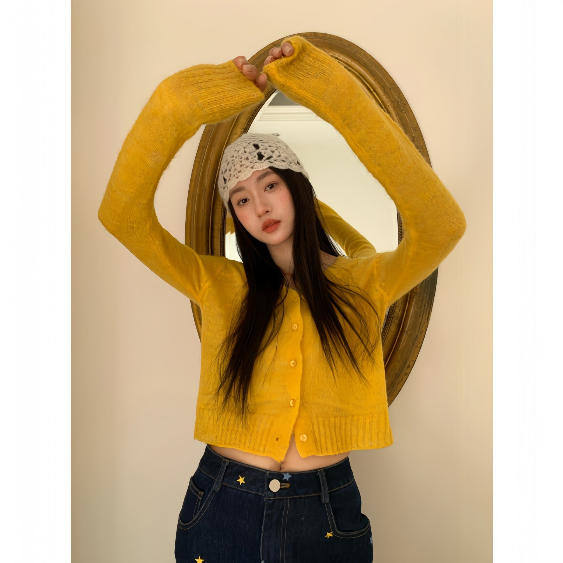 New Casual Women's Knit Cardigan