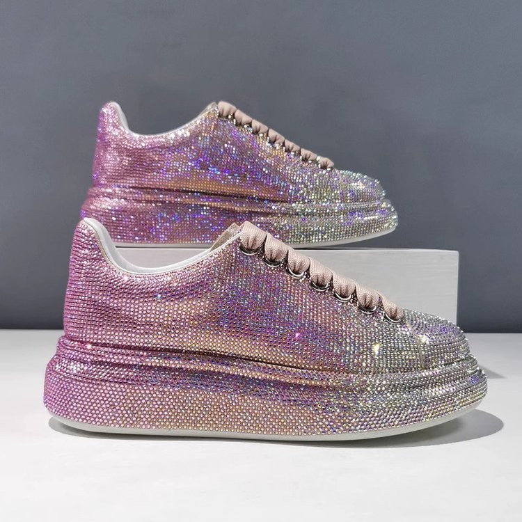 Women's Platform Thick-Soled Casual Sneakers