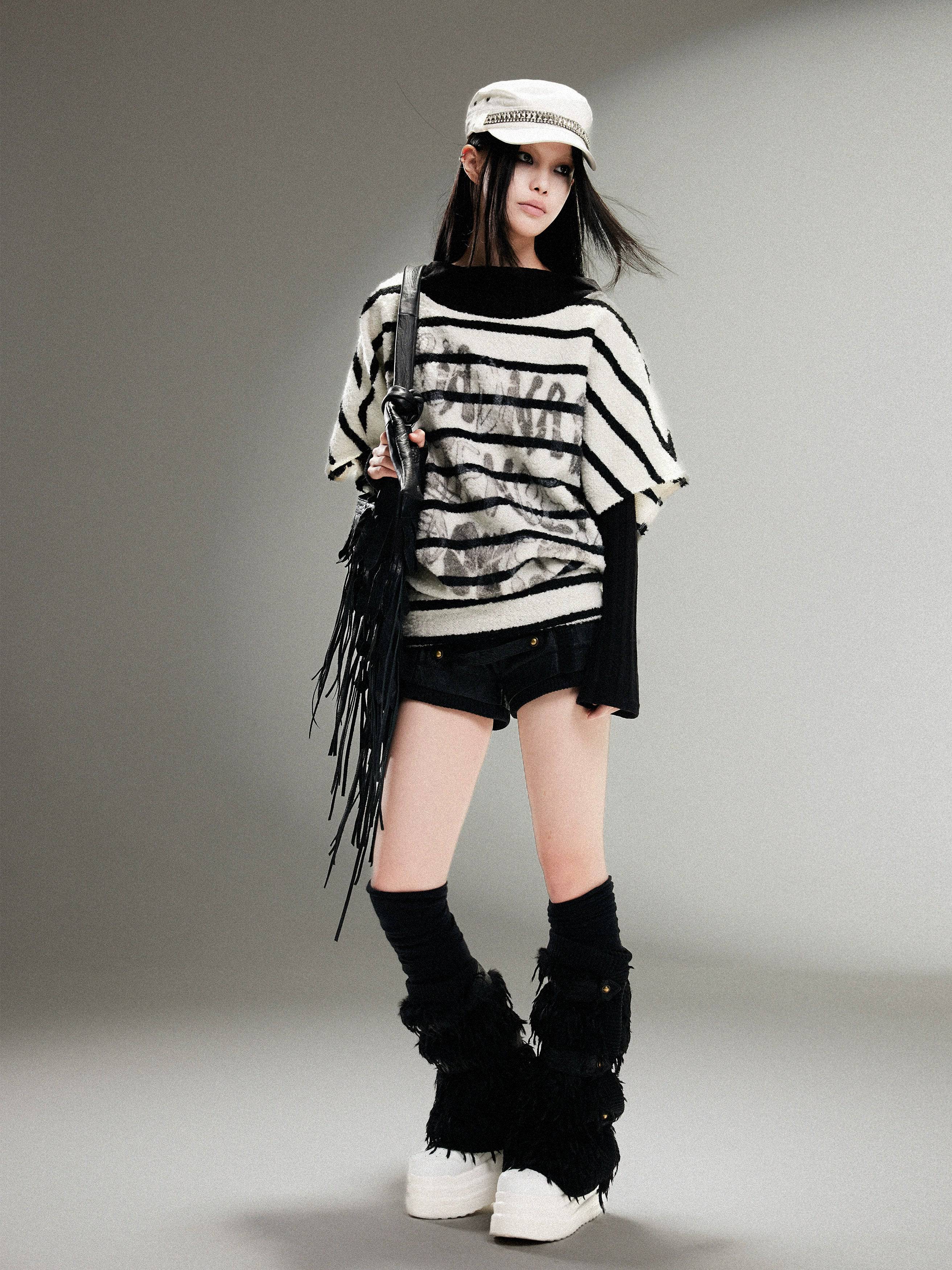 Women's Leather Tie-Up Leg Wraps