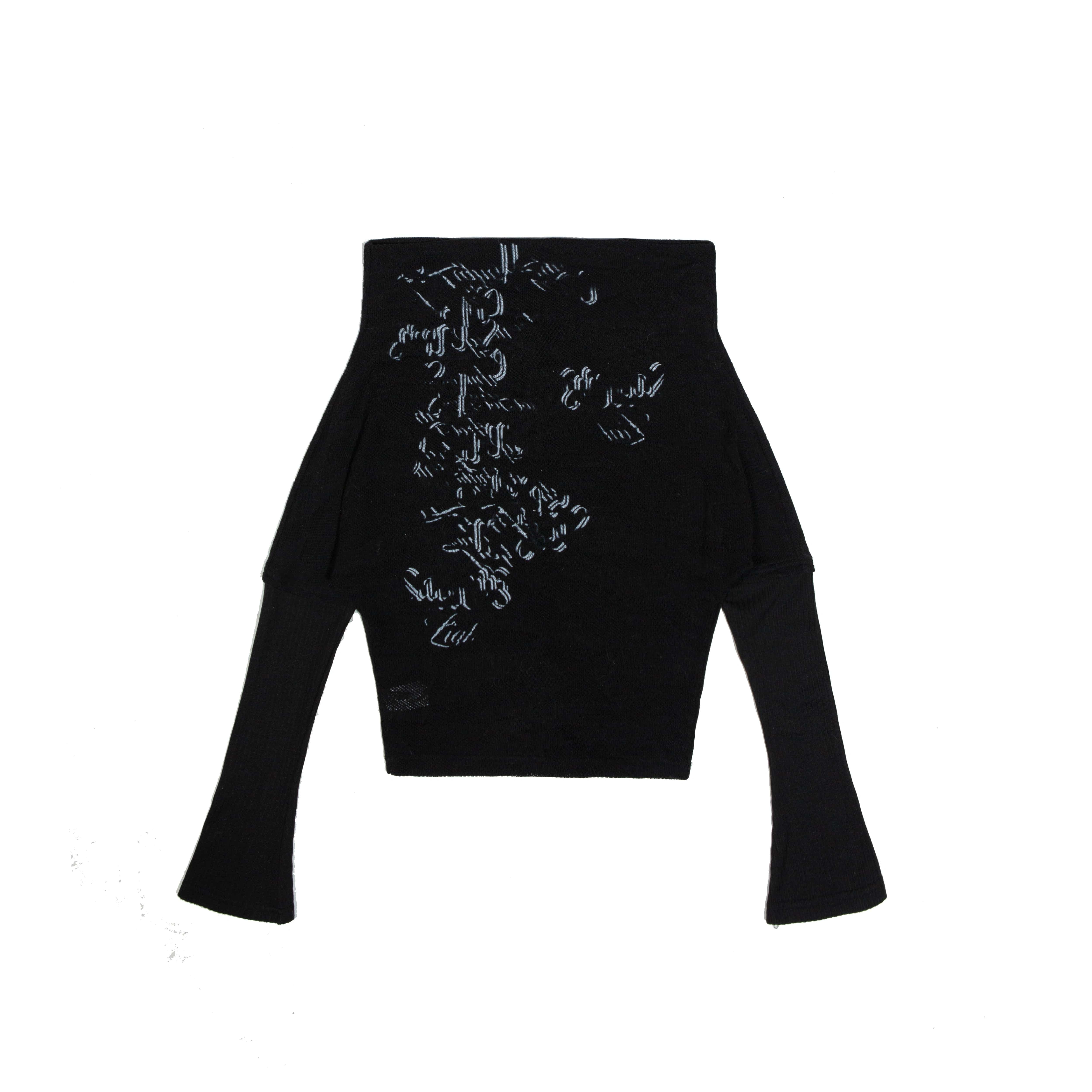 Women's Mesh Long Sleeve Thin Layer Top