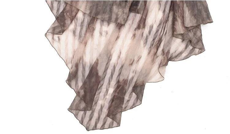 Women's Steampunk Asymmetrical PU Bra Top