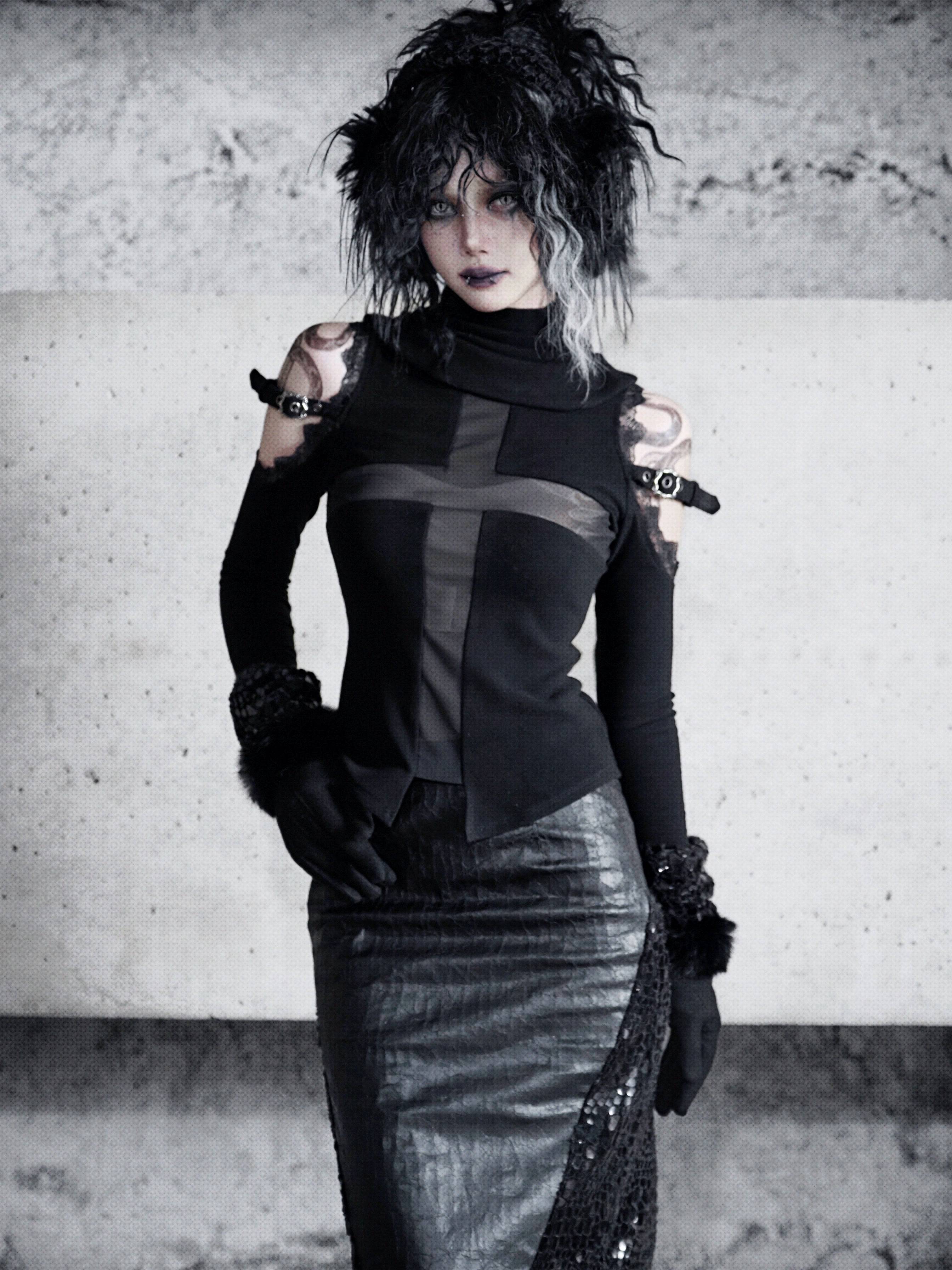 Women's Thick Cashmere Two-Wear High Neck Scarf Base Layer