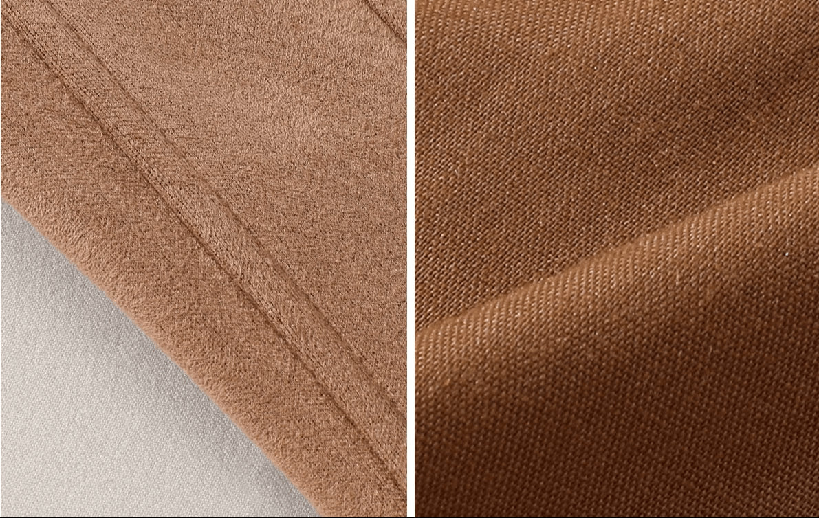 Vintage Cut-Out Suede Herringbone Bodice Skirt