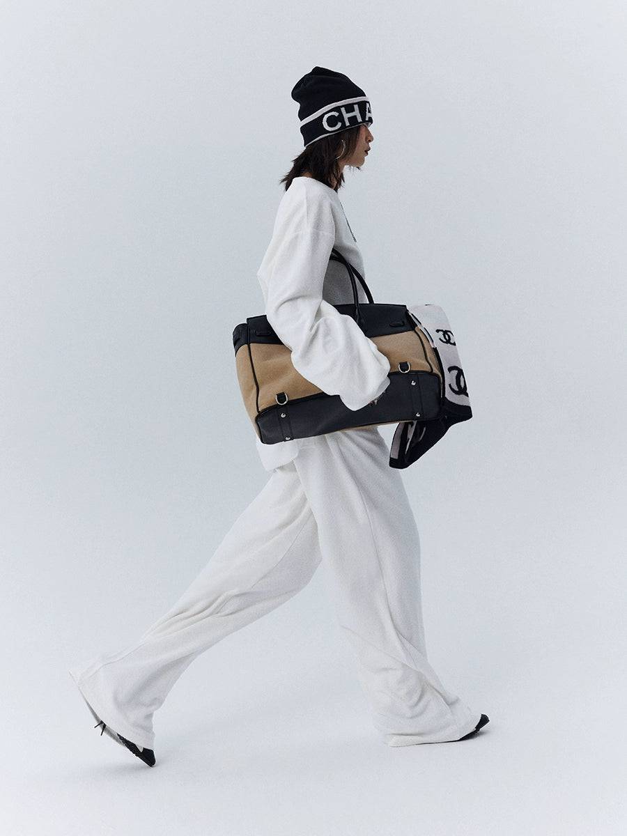 Women's V-Neck Terry Cloth Winter Casual Top