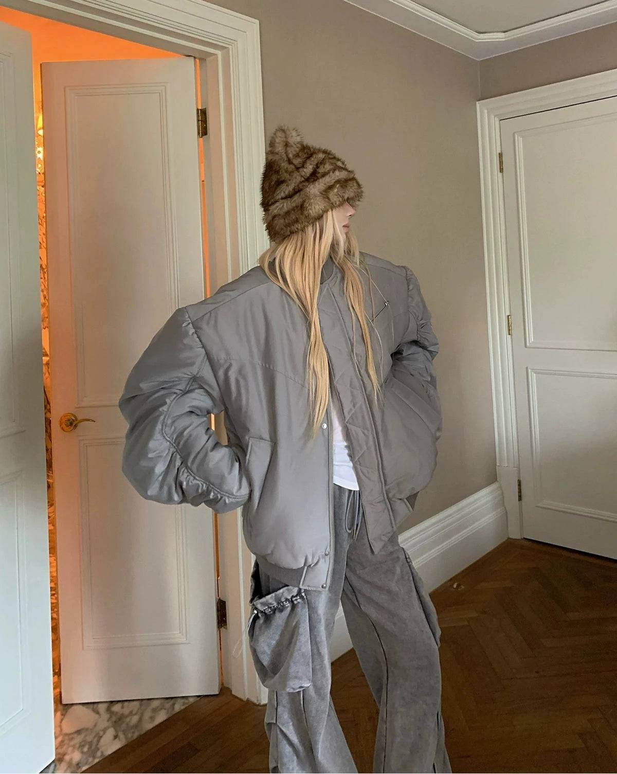 Women's Vintage Bomber Jacket