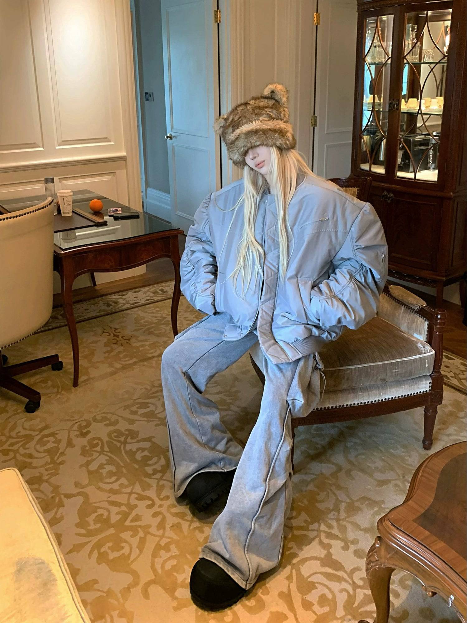 Women's Vintage Bomber Jacket