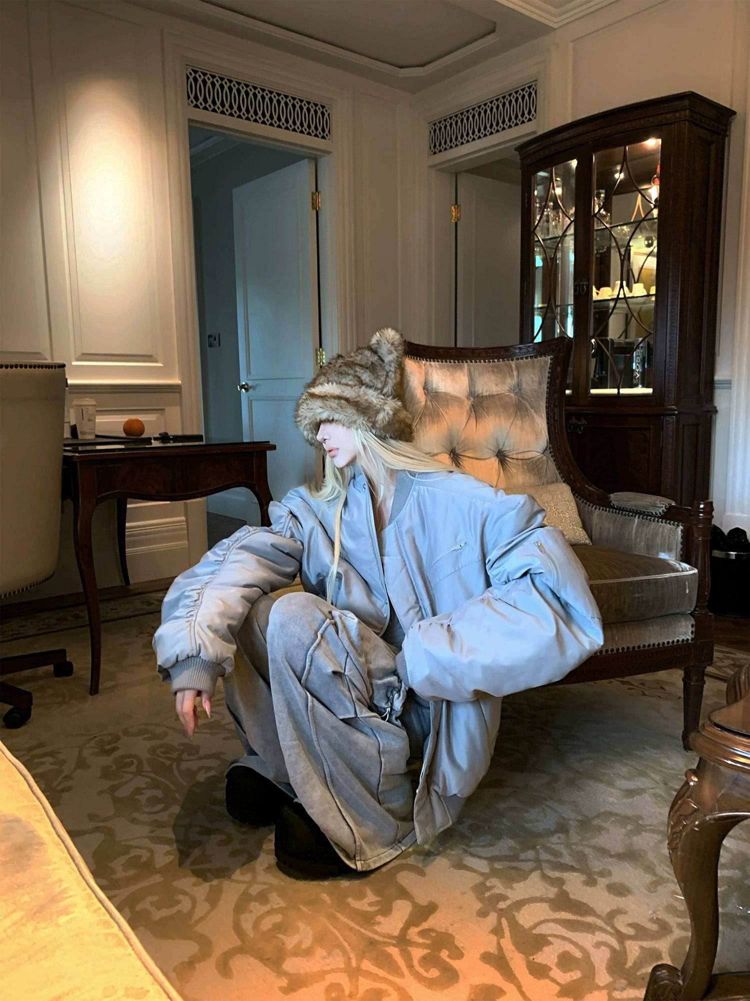 Women's Vintage Bomber Jacket