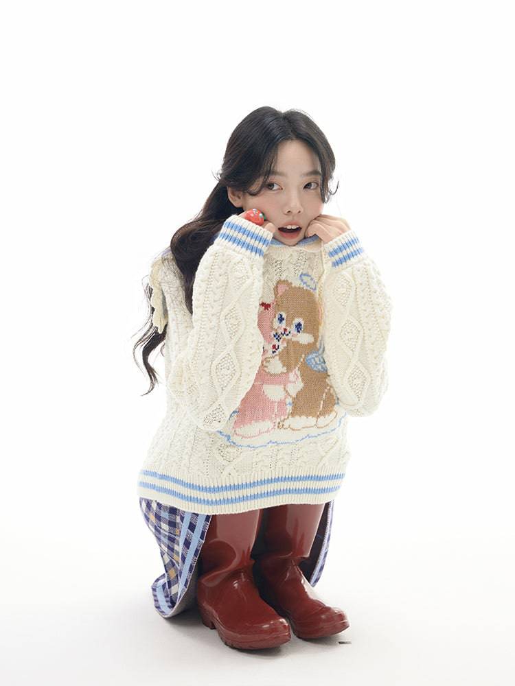 Classic Autumn Sailor Outfit – Vintage-Inspired Dress with Peach Heart