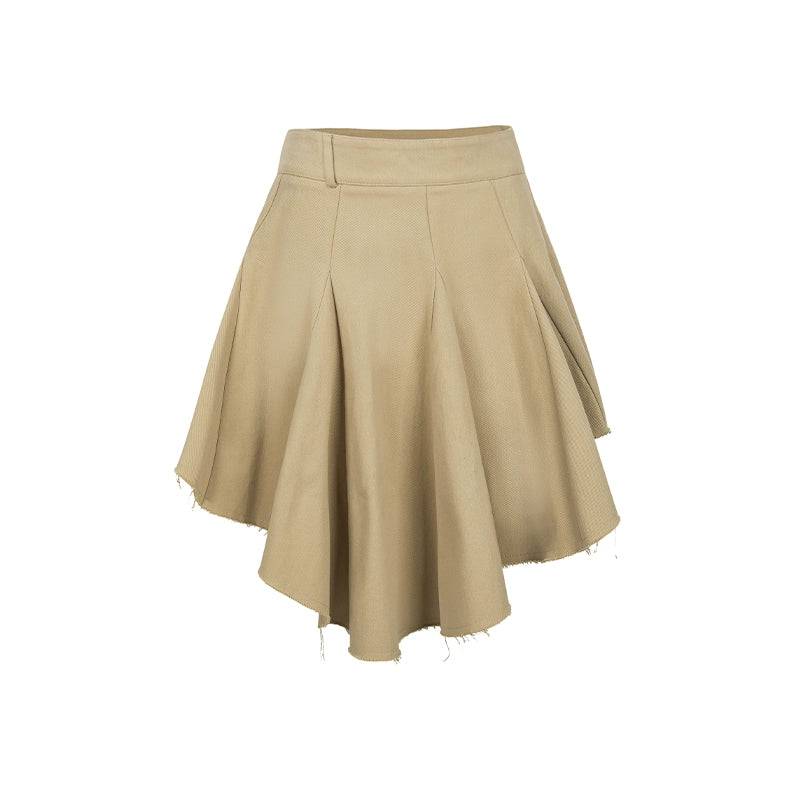 Women's Irregular Hem Short Skirt